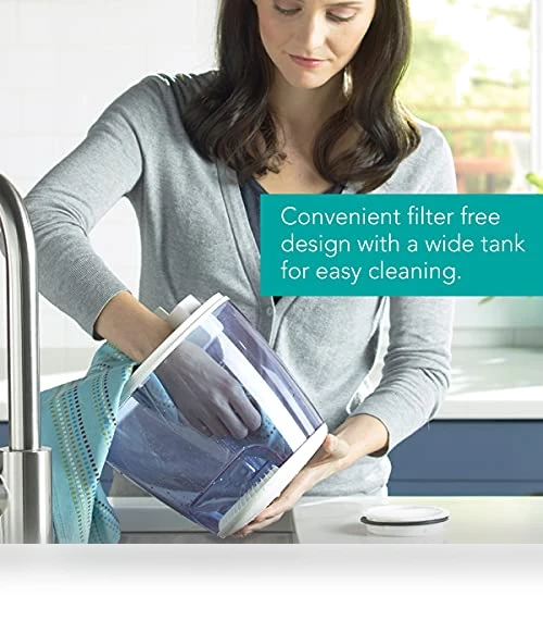 Filter-Free Ultrasonic Humidifier — Air Moisturizers, Vicks