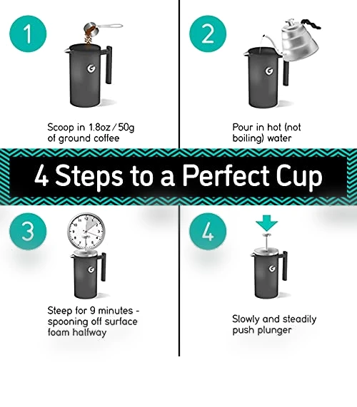 French Press Coffee Maker — French Press Coffee Makers, Coffee Gator