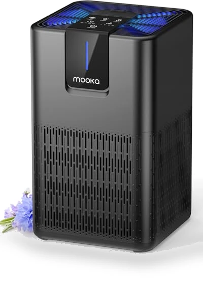 H13 HEPA Air Purifier with Aromatherapy Function — HEPA Air Purifiers, Mooka