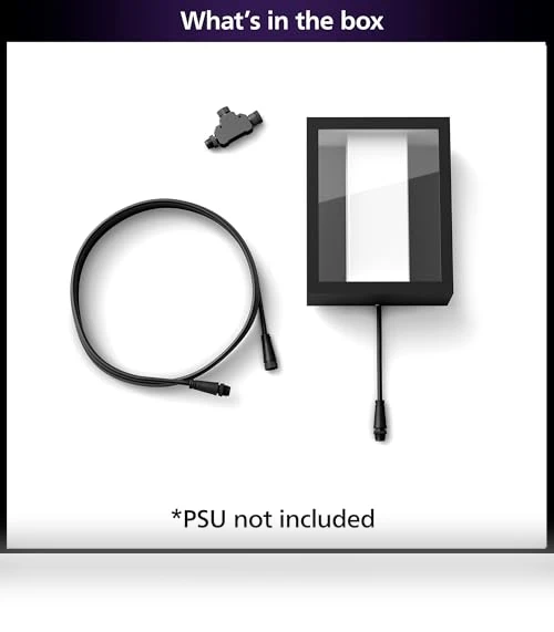 Impress Outdoor Wall Light Wide — Garden Illumination, Philips Hue
