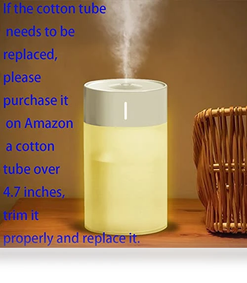 Mini Humidifier with 7 Color LED — Air Moisturizers, HOTFFISH