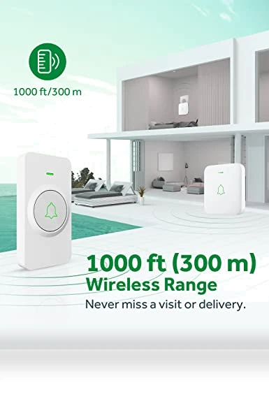 Mini Waterproof Wireless Doorbell — Kits, AVANTEK