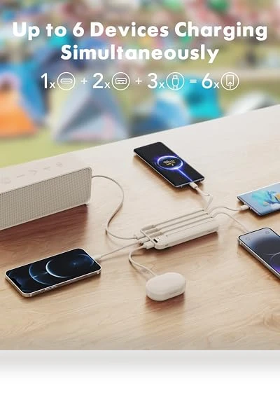 Portable Charger with Built-in Cables — Charging Solutions, Dong guan Utopia-Originality Technology Co., Ltd