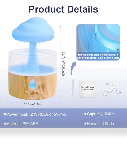 Rain Cloud Humidifier — Air Moisturizers, Foyucool