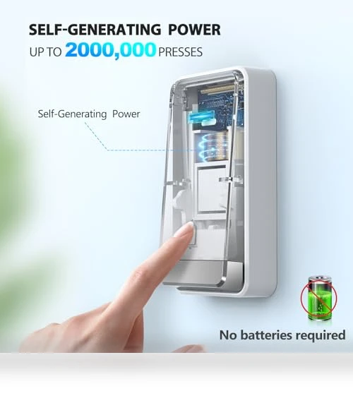 Self-Powered Wireless Doorbell — Kits, TECKNET