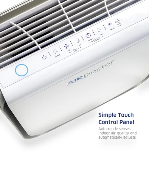 Smart Air Purifier for Small Rooms — HEPA Air Purifiers, AirDoctor