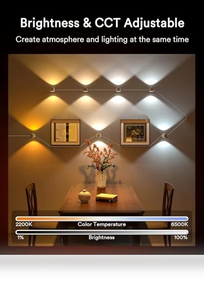 Smart Wall Sconces — LED Strips, Lumary