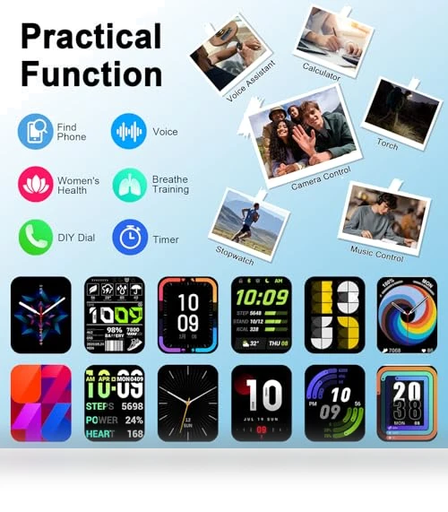 Smart Watch with Fitness Tracking — Smartwatches, Soudorv