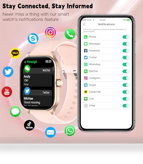 Smart Watch with Health Monitoring — Smartwatches, Odsslgw