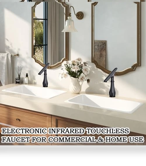 Touchless Bathroom Faucet — Hands-Free Faucets, Bezeit