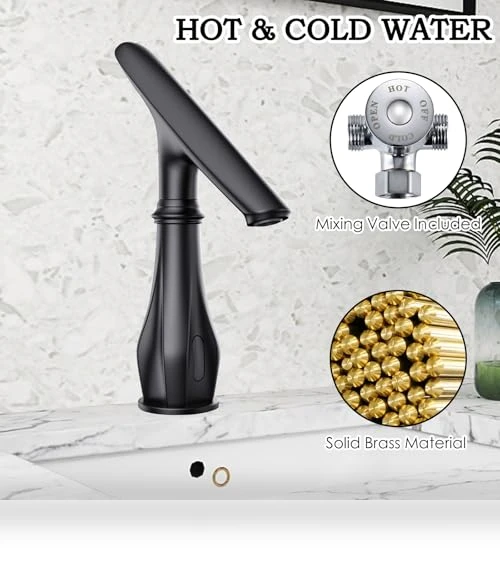 Touchless Bathroom Faucet — Hands-Free Faucets, Bezeit