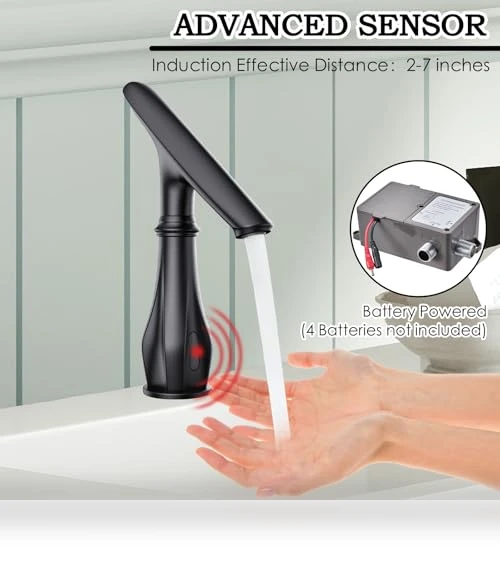 Touchless Bathroom Faucet — Hands-Free Faucets, Bezeit