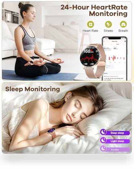 Ultra-Slim HD Women's Smart Watch — Smartwatches, LIGE