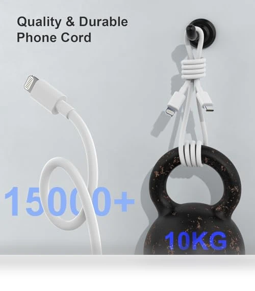 USB C Fast Charger with Lightning Cable — Lightning, ILOUYU