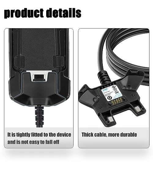 USB Charger Cable for Zebra Scanners — Charging Solutions, Sicimly