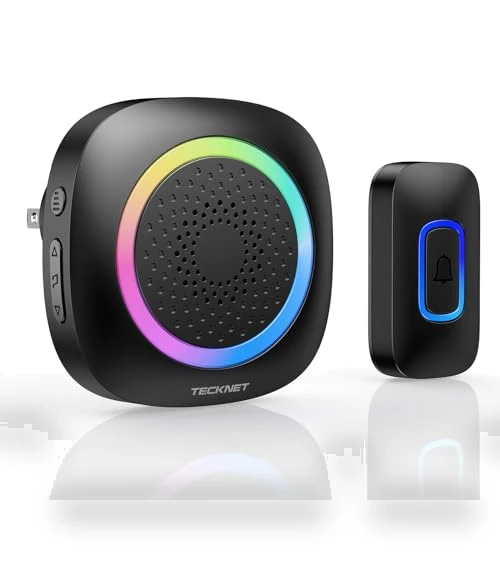 Wireless Doorbell with RGB Lighting — Kits, TECKNET