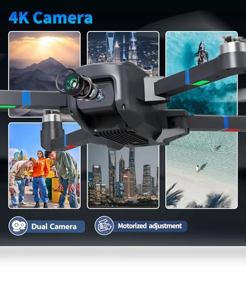 Brushless Motor Drone with 4K HD Camera — Drones, Toladrone