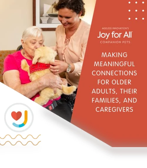Companion Pet for Seniors - Lifelike Animatronic Dog — Interactive Animal Companions, JOY FOR ALL