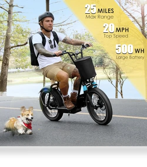 Electric Scooter with Adjustable Seat and Detachable Basket — Electric Self-Balancing Scooters, Caroma