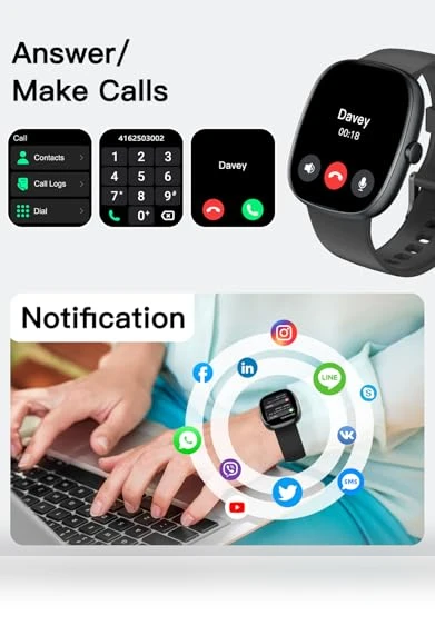 Fitness Tracker Smart Watch — Smartwatches, SHANG WING