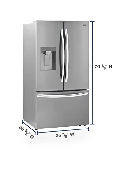 French Door Refrigerator with Ice & Water Dispenser — Cooling Solutions, Winia