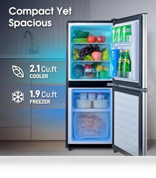 Fridge with Bottom Freezer — Mini Fridges, Anypro