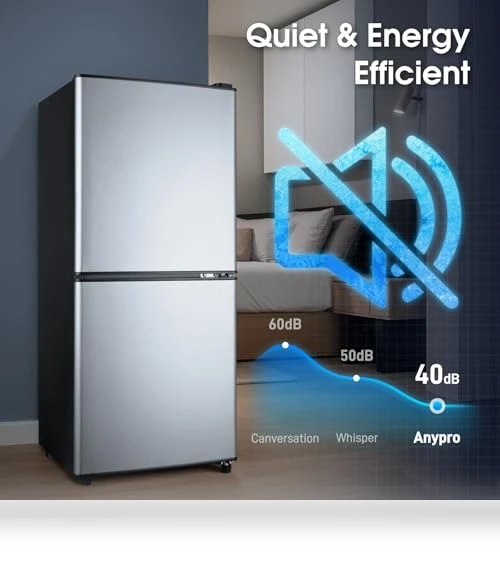 Fridge with Bottom Freezer — Mini Fridges, Anypro