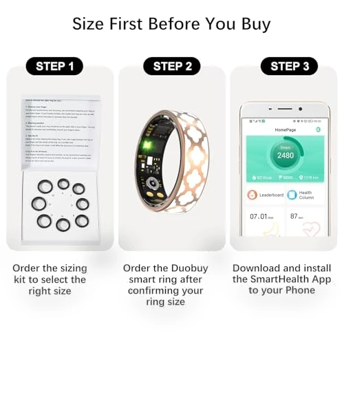 Health Tracker Ring — Smartwatches, Duobuy