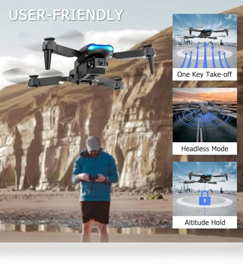 Mini Drone with Dual Camera — Drones, Lrinsing