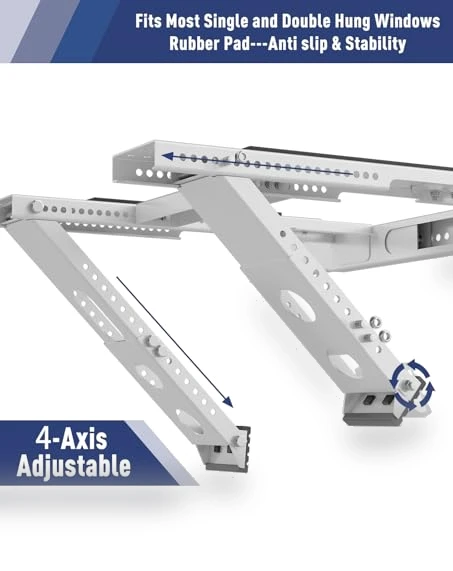 No Drilling Air Conditioner Support Bracket — Window, LEOPO