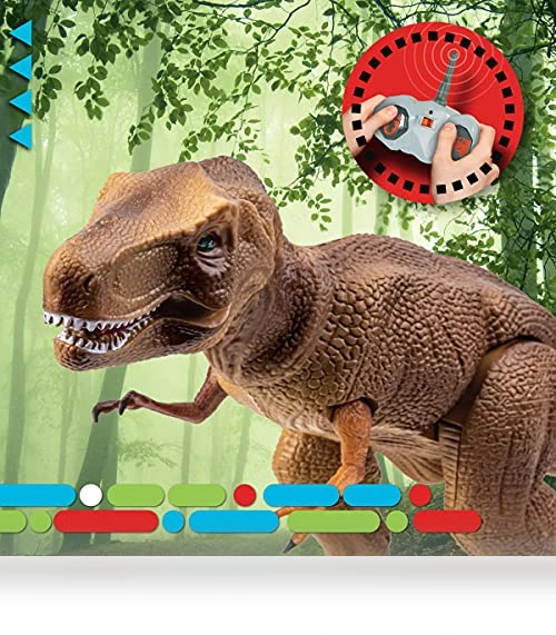 Remote Control RC T Rex Dinosaur Electronic Toy — Interactive Figures & Robots, Discovery Kids