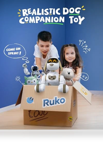 Remote Control Robot Dog Toy — Interactive Figures & Robots, Ruko