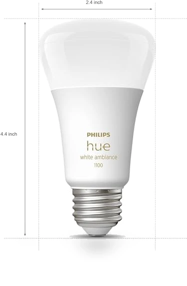Smart LED Bulb - White Ambiance — LED, Philips Hue