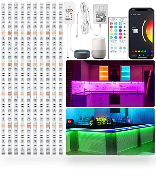 Smart RGB Under Cabinet Lights Kit — Under-Cabinet Mounts, maylit