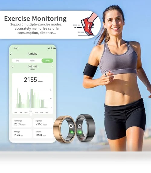 Smart Ring Fitness Tracker — Smart Rings