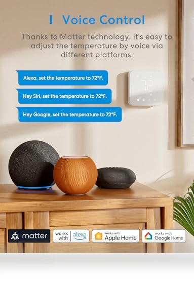 Smart Thermostat for Home — Smart Climate Control, meross
