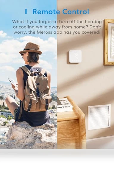 Smart Thermostat for Home — Smart Climate Control, meross