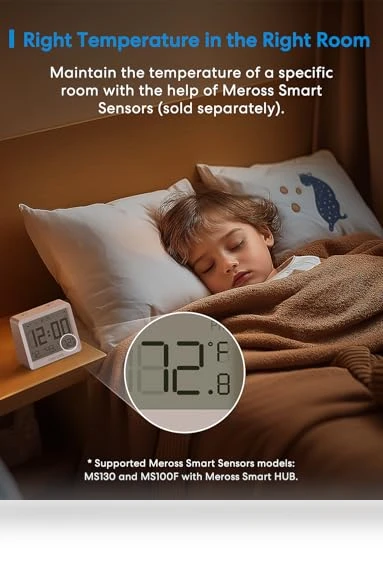 Smart Thermostat for Home — Smart Climate Control, meross