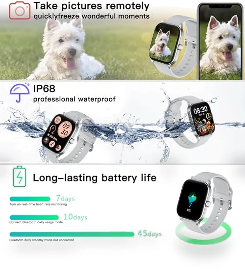 Smart Watch with Health Monitoring — Smartwatches, Othalne