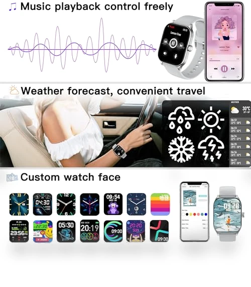 Smart Watch with Health Monitoring — Smartwatches, Othalne