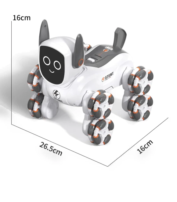 Stunt Remote Control Robot Dog — Interactive Figures & Robots, JJRC
