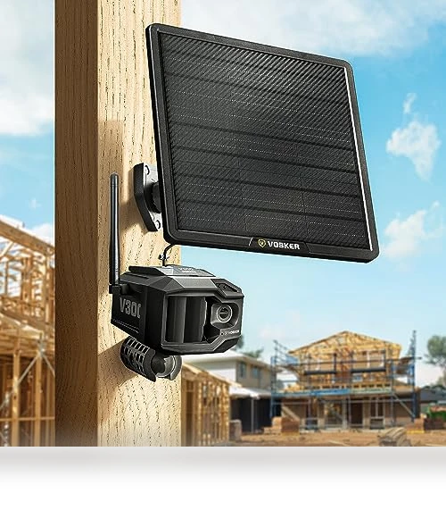 Ultimate 4G-LTE Autonomous Outdoor Security Camera — Security Cameras, Vosker