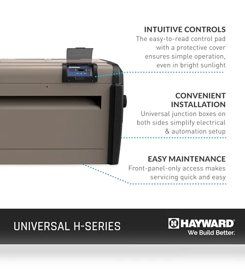 Universal H-Series Propane Pool and Spa Heater — Swimming Pool Heaters, Hayward