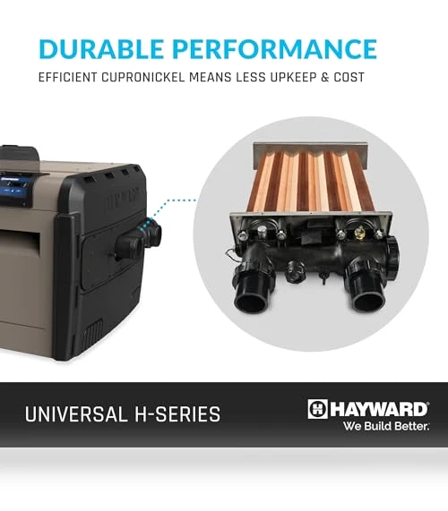 Universal H-Series Propane Pool and Spa Heater — Swimming Pool Heaters, Hayward
