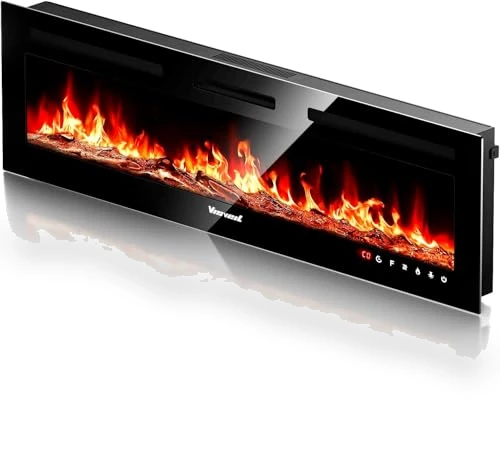 Wall Mounted Electric Fireplace Heater — Electric Heating Solutions, VISVEIL
