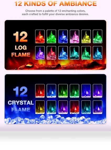 Wall Mounted Electric Fireplace Heater — Electric Heating Solutions, VISVEIL