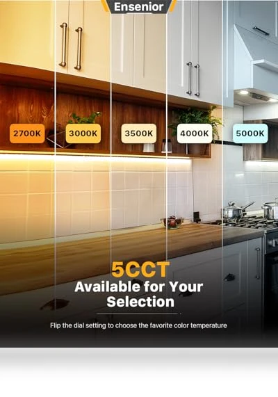 24 Inch LED Under Cabinet Lighting — Under-Cabinet Lights, Ensenior