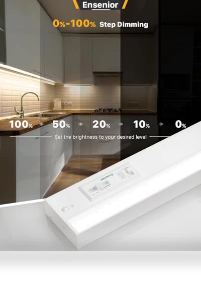 24 Inch LED Under Cabinet Lighting — Under-Cabinet Lights, Ensenior