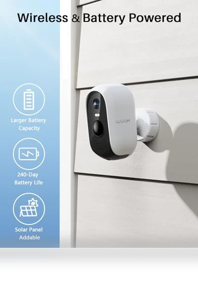2K Security Cameras Wireless Outdoor System — Security Cameras, WUUK
