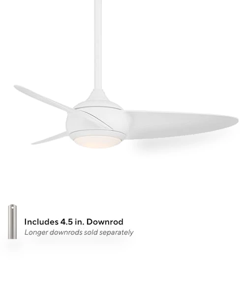 3-Blade Smart Home Ceiling Fan with LED Light Kit — Ceiling Fans, WAC Lighting